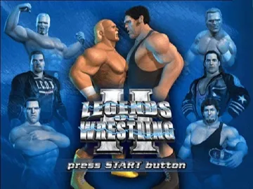 Legends of Wrestling II screen shot title